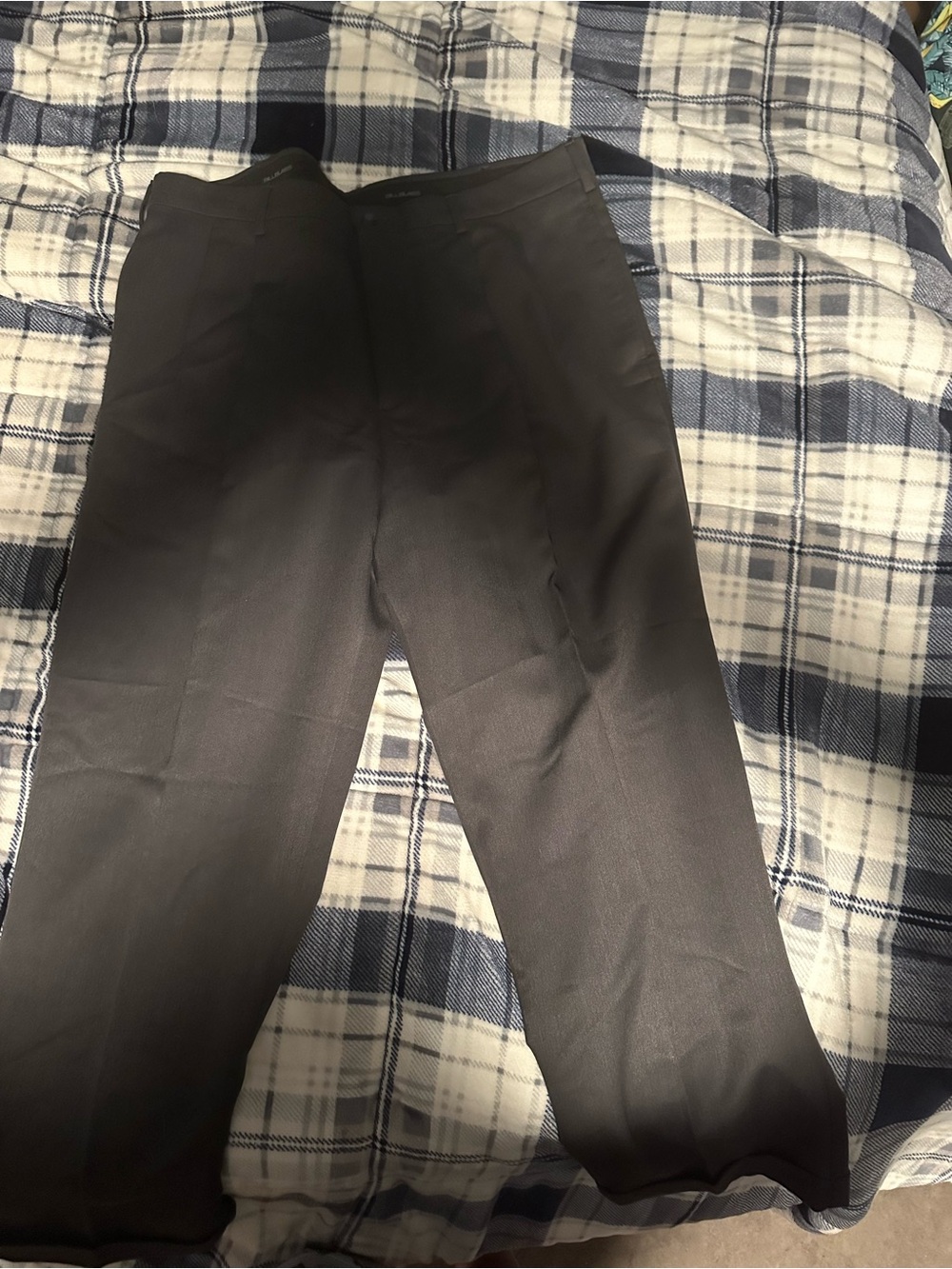 bill blass Black Men's Dress Slacks